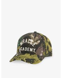 NAHMIAS - Miracle Academy Camouflage-Pattern Cotton Trucker Cap - Lyst