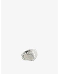 SIMUERO - Junio Sterling- And Moonstone Ring - Lyst
