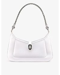 BVLGARI - Serpenti Baia Small Leather Shoulder Bag - Lyst