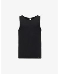 Hanro - Fitted Stretch-Jersey Vest Top - Lyst