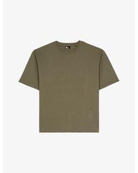 The Kooples - Crewneck Regular-Fit Short-Sleeve Cotton T-Shirt - Lyst