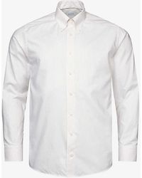 Eton - Bengal Stripe Regular-fit Cotton Oxford Shirt - Lyst