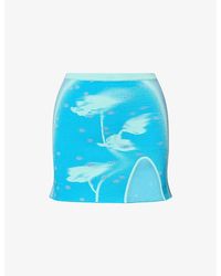 Ph5 - Casia Graphic Stretch-Knit Skort - Lyst
