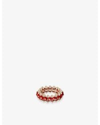 Cartier - Clash De 18Ct Rose- And Dyed Agate Ring - Lyst