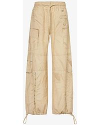 Acne Studios - Paginol Linen And Cotton-blend Cargo Trousers - Lyst
