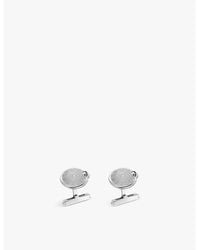 Cartier - Ballon Bleu De Palladium-Plated Sterling- And Spinel Cufflinks - Lyst