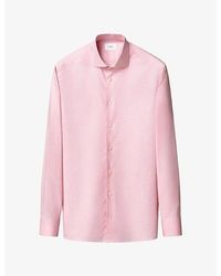 Eton - Signature Solid Oxford Contemporary-Fit Cotton Shirt - Lyst