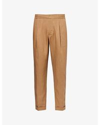 CHE - Relaxed-fit High-rise Linen Trouser - Lyst