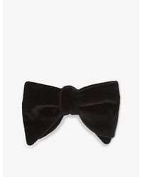Reiss - Hike Double-Layered Velvet Bow Tie - Lyst