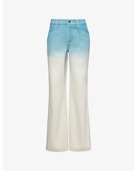 Stine Goya - Joelle 1998 Straight-leg Mid-rise Organic-denim Jeans - Lyst