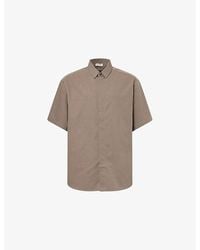 Fear Of God - Classic Short-Sleeve Cotton Blend Shirt - Lyst