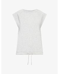 Varley - Salome Raglan Stretch-Woven T-Shirt - Lyst