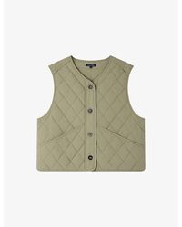 Soeur - Ulla Relaxed-fit Quilted Cotton Sleeveless Jacket - Lyst