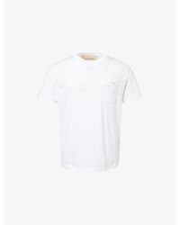 Valentino Garavani - Vgold Chest-Pocket Cotton-Jersey T-Shirt - Lyst