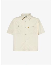 GALLERY DEPT. - Mechanic Patch-pocket Boxy-fit Cotton Shirt - Lyst