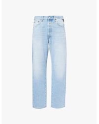 Replay - M9Zero1 Straight-Leg Regular-Fit Denim Jeans - Lyst