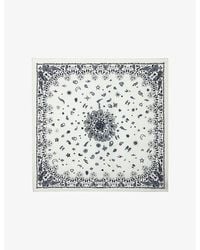 Zadig & Voltaire - Debbie Bandana-Print Viscose And Silk-Blend Scarf - Lyst
