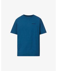 Patagonia - Responsibili-tee Logo-print Recycled-polyester And Recycled-cotton-blend T-shirt - Lyst