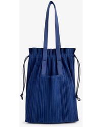 Pleats Please Issey Miyake - Vy Pleated Woven Tote Bag - Lyst
