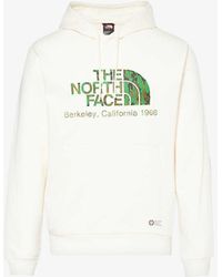 The North Face - Scrap Cali Branded-print Cotton-jersey Hoody - Lyst