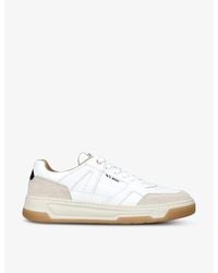 BOSS - Baltimore Tennis Leather Low-top Trainers - Lyst