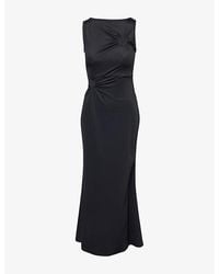 Amy Lynn - Harlie Cut-Out Heart Woven Maxi Dress - Lyst