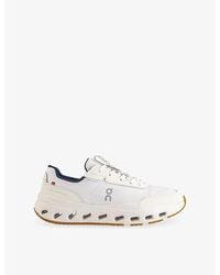 On Shoes - The Roger Wildcard Leather And Mesh Trainers - Lyst