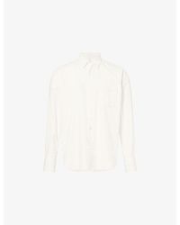 The Row - Marek Relaxed-Fit Cotton-Poplin Shirt - Lyst