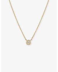 Sif Jakobs - Rome 14Ct And- And 0.09Ct Lab Grown Diamond Necklace - Lyst