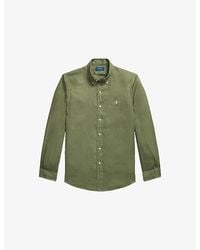 Polo Ralph Lauren - Logo-Embroidered Custom-Fit Linen Shirt - Lyst
