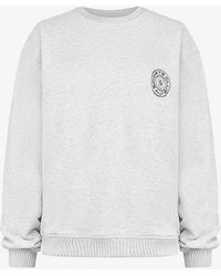 House Of Cb - Haze Logo-print Cotton-blend Sweatshirt - Lyst