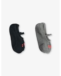 Sweaty Betty - Pilates Stretch Organic Cotton-Blend Socks Pack Of Two - Lyst