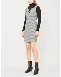 Claudie Pierlot Reflex Houndstooth Dress - Multicolour