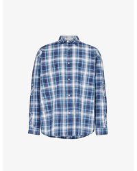 1017 ALYX 9SM - Plaid-print Long-sleeve Cotton Shirt - Lyst