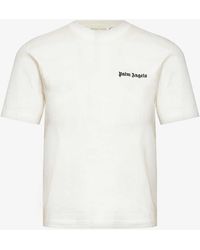Palm Angels - Classic Brand-logo Cotton-jersey T-shirt X - Lyst
