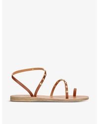 Ancient Greek Sandals - Eleftheria Bee Studded Leather Sandals - Lyst