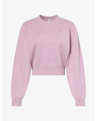 The Couture Club - Compact Brand-Embroidered Knitted Jumper - Lyst