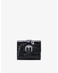Maje - Miss M Leather Card Holder - Lyst