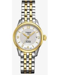 Tissot - T41218334 Le Locle Yellow Gold-toned Automatic Watch - Lyst