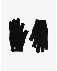 Rick Owens - Touchscreen Knitted Wool Gloves - Lyst