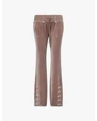Jaded London - Cavalier Military Studded Velour Jogging Bottoms - Lyst