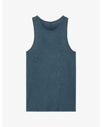 AllSaints - Teresa Slim-Fit Stretch-Jersey Vest - Lyst