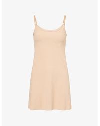 Commando - Cami Slip Stretch-Woven Mini Dress - Lyst