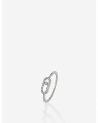 Messika - Move Uno 18ct -gold And Diamond Ring - Lyst