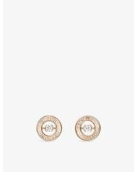Piaget - Possession 18Ct Rose- And 0.11Ct Brilliant-Cut Diamond Stud Earrings - Lyst
