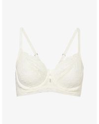 Wacoal - Abellia Classic Underwire Stretch-Lace Bra - Lyst