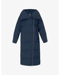 Sweaty Betty - Nimbus Cloud Longline Shell-Down Puffer Coat - Lyst