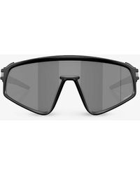 Oakley - Oo9404 Latchtm Panel Shield-frame Bio-mattertm Sunglasses - Lyst