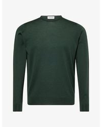 John Smedley - Lundy Crew Neck Wool Jumper - Lyst