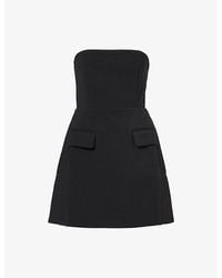 Odd Muse - The Ultimate Muse Strapless Dress Stretch-Woven Mini Dress - Lyst